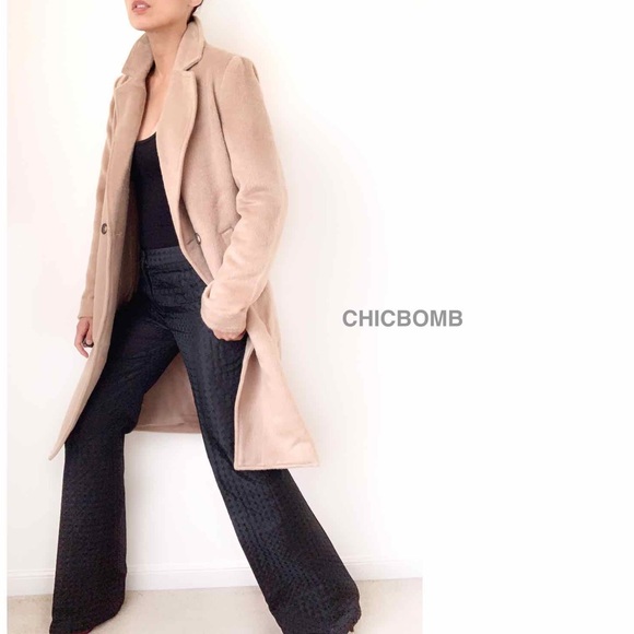 LAST 2! The ICONIC - CHELSEA Camel Coat - Picture 2 of 7